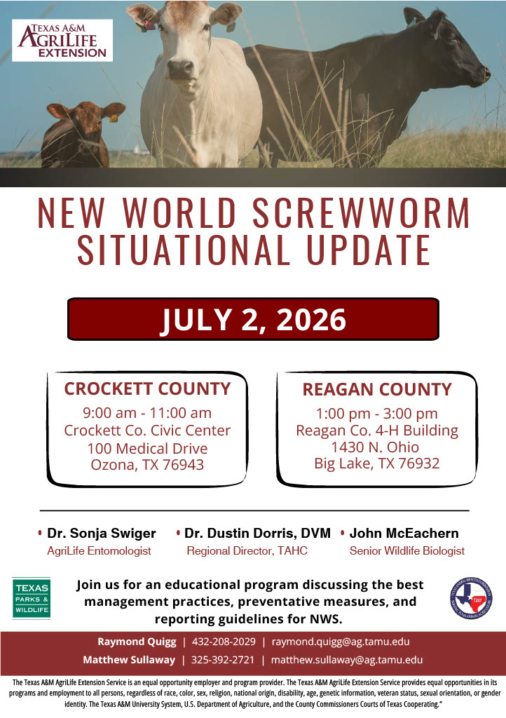New World Screwworm Situational Update